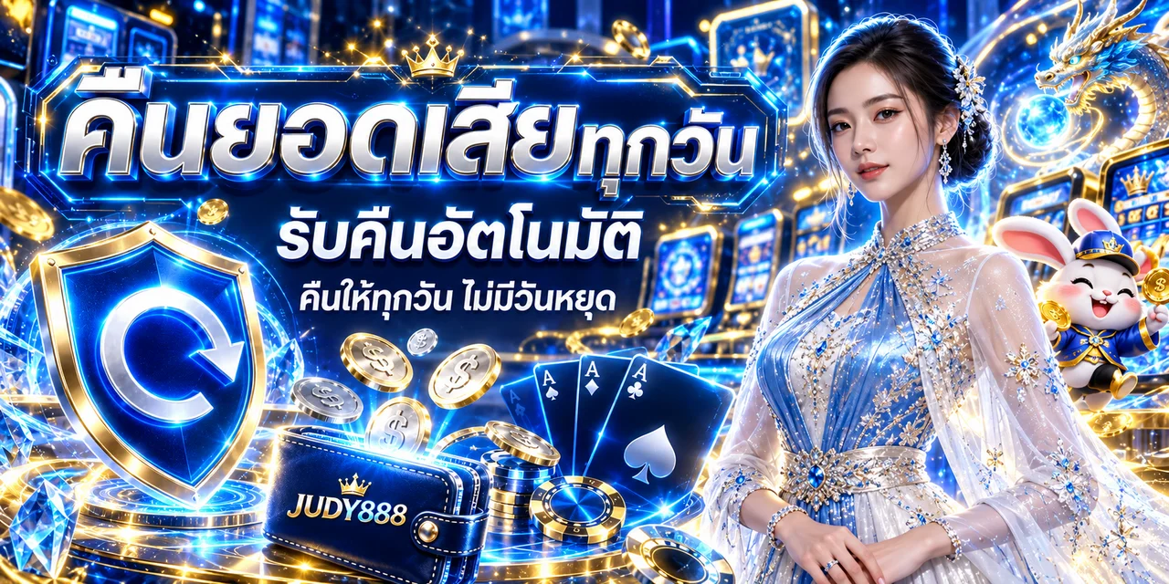 JUDY888 คืนยอดเสียรายวันและแนวทางตรวจเงื่อนไข